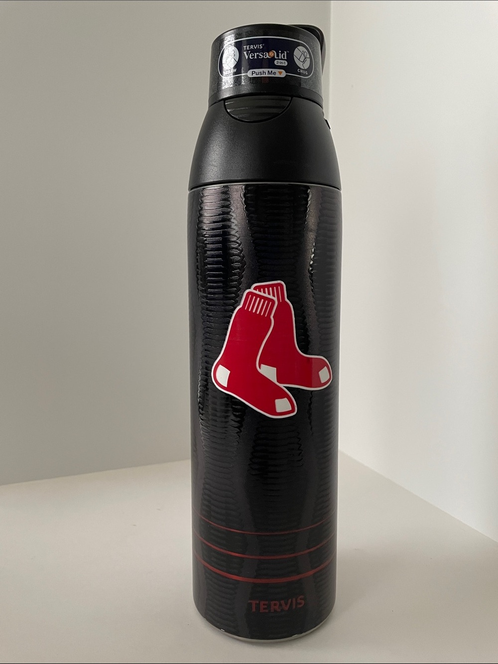 Tervis Venture Boston Red Sox Stainless Steel Water Bottle 26oz 2-in-1 VersaLid
